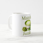 Tasse de café de Matcha Junkie (Devant gauche)