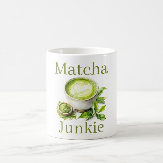 Tasse de café de Matcha Junkie (Centre)