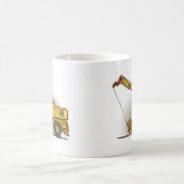 Tasse de café de matériel de construction de grue (Centre)