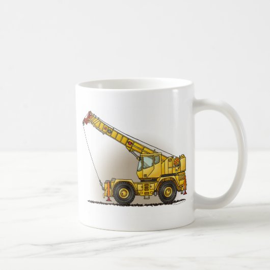 Tasse de café de matériel de construction de grue (Droite)