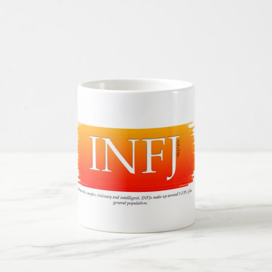 Tasse de café de MBTI INFJ (Centre)