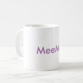 Tasse de café de "MeeMee" (Devant gauche)