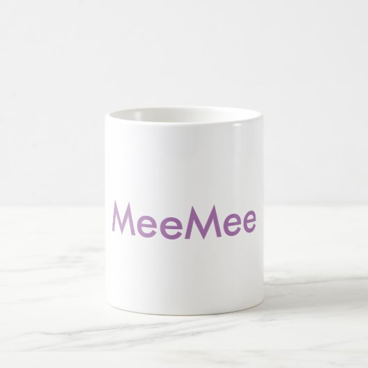 Tasse de café de "MeeMee" (Centre)