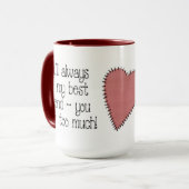 Tasse de café de meilleur ami (Devant gauche)