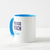 Tasse de café de Mexico Beach Floride (Devant gauche)