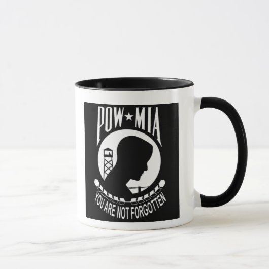 Tasse de café de MIA de prisonnier de guerre (Droite)