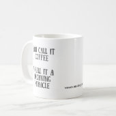 TASSE DE CAFÉ DE MIRACLE DE MATIN (Devant gauche)