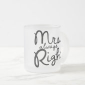 Tasse de café de Mme Always Right (Devant droit)