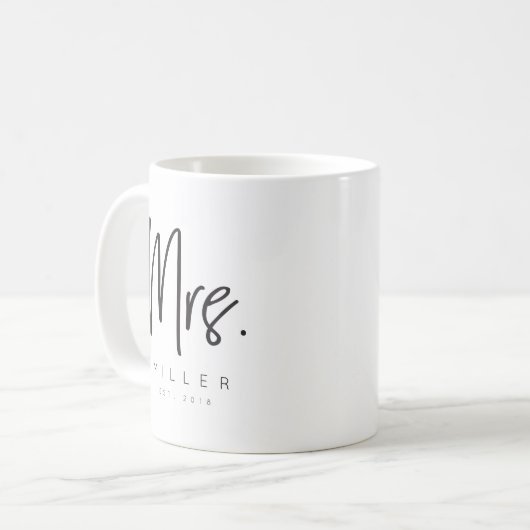 Tasse de café de Mme Established Custom (Devant gauche)