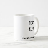 Tasse de café de "Mme Skarsgard" (Devant droit)