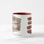 Tasse de café de modèle d'arche de Noahs (Centre)