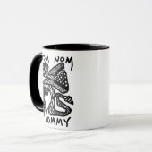 Tasse de café de monstre de NOM NOM (Devant gauche)