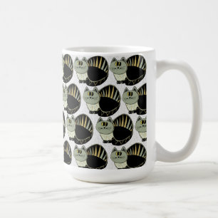 Tasse de café de motif de chat