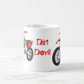 Tasse de café de motocyclette de saleté (Centre)