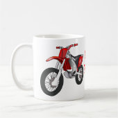 Tasse de café de motocyclette de saleté (Gauche)