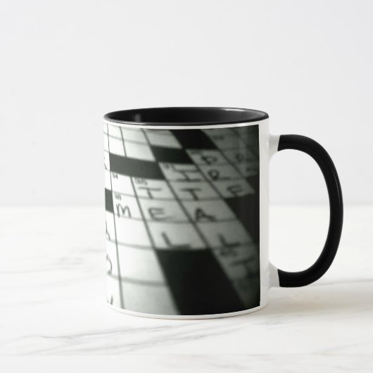 Tasse de café de mots croisé (Droite)