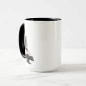 Tasse de café de mouffette - faites une pause ! (Devant gauche)