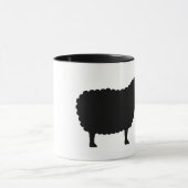 Tasse de café de moutons noirs (Centre)