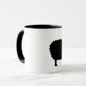 Tasse de café de moutons noirs (Devant gauche)