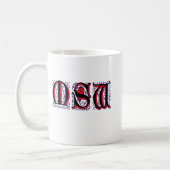 Tasse de café de MSW - customisée (Gauche)