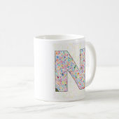 Tasse de café de "N" (Devant droit)