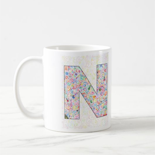 Tasse de café de "N" (Gauche)