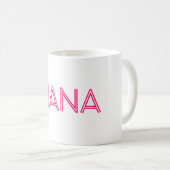 Tasse de café de "NANA" (Devant droit)