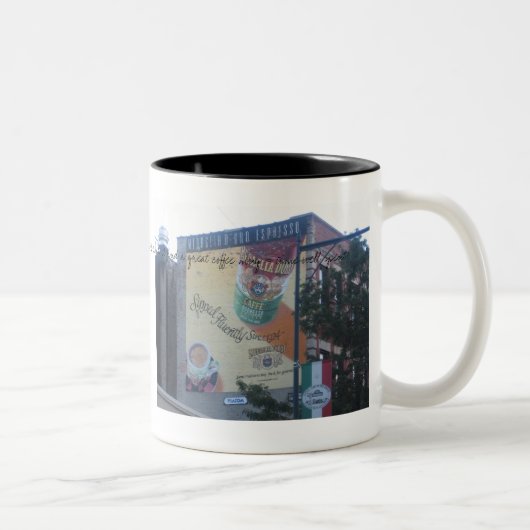Tasse de café "de Newyorkais indigène" (Droit)
