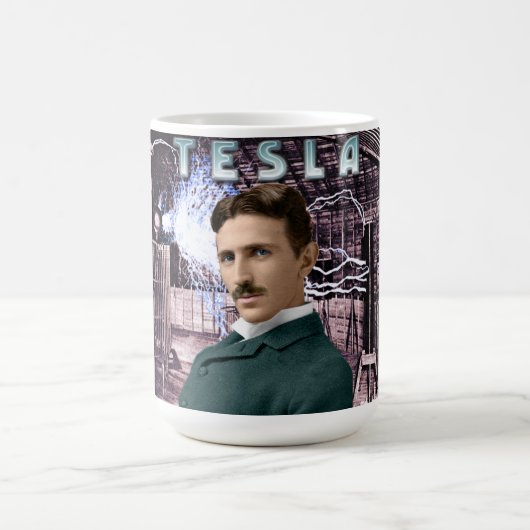 Tasse de café de Nicola Tesla (Centre)