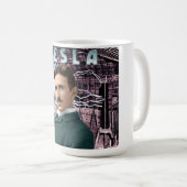 Tasse de café de Nicola Tesla (Devant droit)