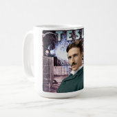 Tasse de café de Nicola Tesla (Devant gauche)
