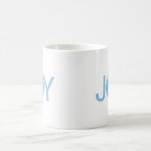 Tasse de café de Noël Blue Joy (Centre)