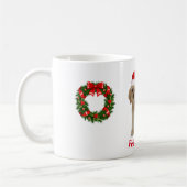 Tasse de café de Noël Cocker spaniel (Gauche)