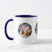 Tasse de café de Noël Colibri (Gauche)