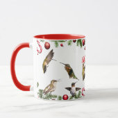 Tasse de café de Noël Colibri (Gauche)