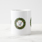 Tasse de café de Noël de golf (Devant)