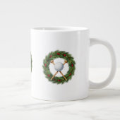 Tasse de café de Noël de golf (Droite)