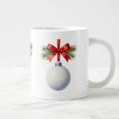 Tasse de café de Noël de golf (Droite)