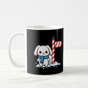 Tasse de café de Noël de la lapin du Pôle Nord