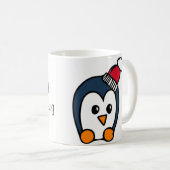 Tasse de café de Noël de vacances (Devant droit)