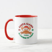 Tasse de café de Noël en Floride Santa Claws (Gauche)
