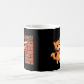 Tasse de café de Noël Kitty Cheminée (Centre)