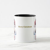 Tasse de café de Noël pour cavaliers (Centre)