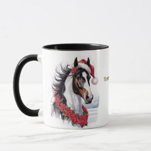 Tasse de café de Noël pour cavaliers