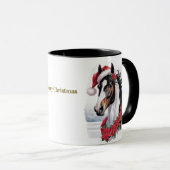 Tasse de café de Noël pour cavaliers (Devant droit)