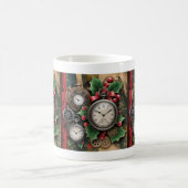 Tasse de café de Noël Steampunk (Centre)