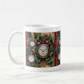 Tasse de café de Noël Steampunk (Gauche)