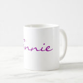 Tasse de café de "Nonnie" (Devant droit)