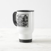 Tasse de café de notation de voyage (Devant gauche)