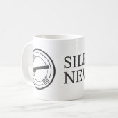 Tasse de café de nouvelles de silencieux (Devant gauche)